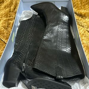 Antonio Melanie Black Snake boot